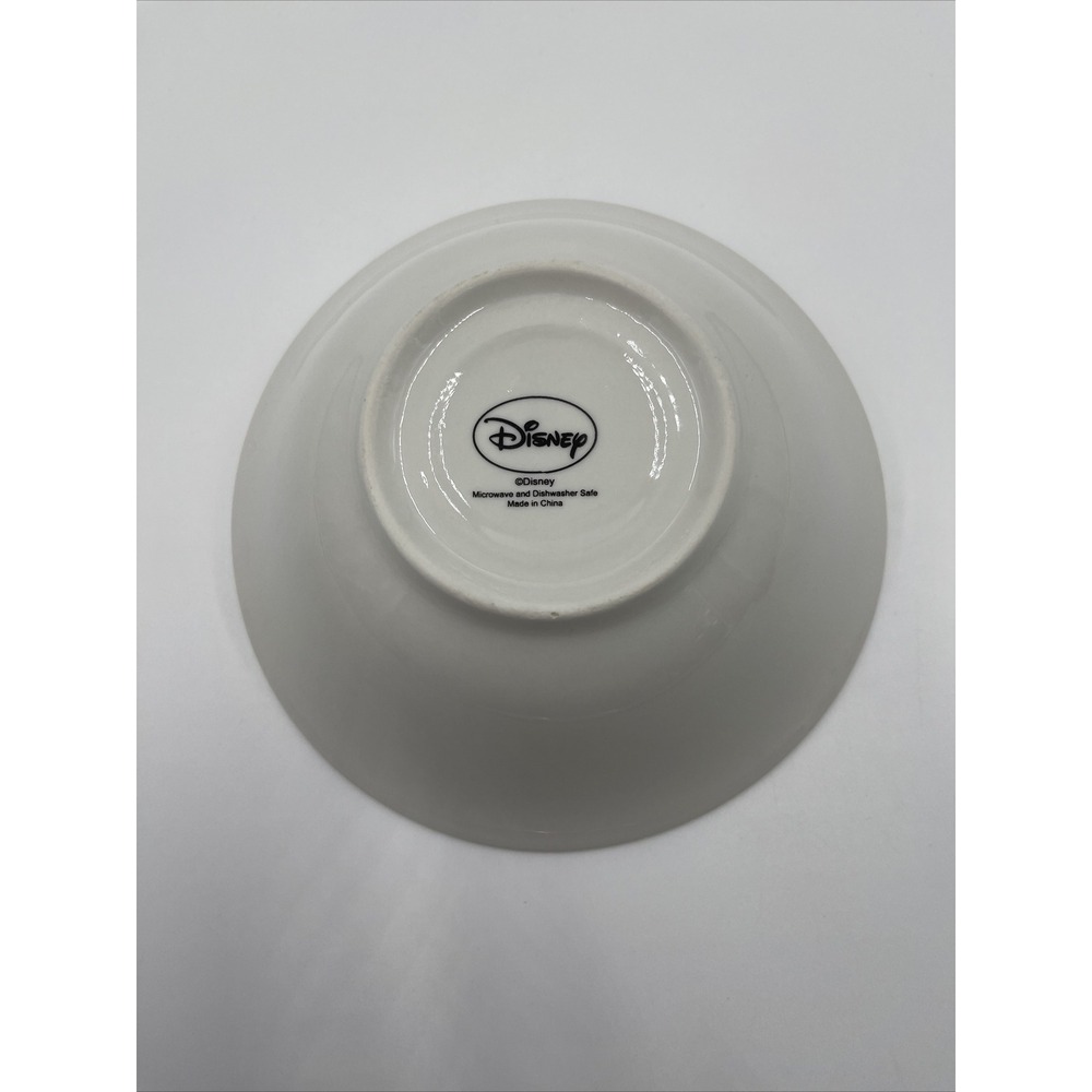 MICKEY TO THE‎ RESCUE Disney 7" RARE Mouse CERAMIC Bowl FIREFIGHTER White #08 - Picture 4 of 9